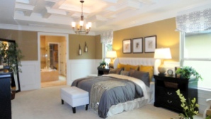 Toll Brothers Model Master Bedroom