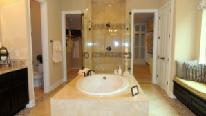Sumptuous Master Bath at Toll Brothers Model